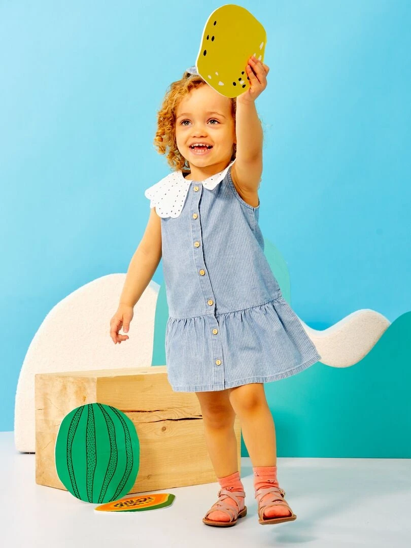 Ensemble Robe + Culotte + Bandeau - 3 Pièces – Image 2