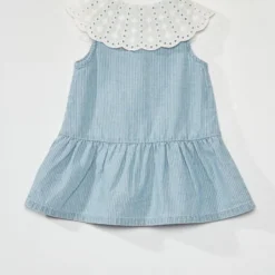 Ensemble Robe + Culotte + Bandeau - 3 Pièces