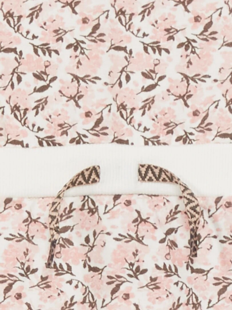 Ensemble Robe Imprimée + Legging + Bandeau - 3 Pièces – Image 3