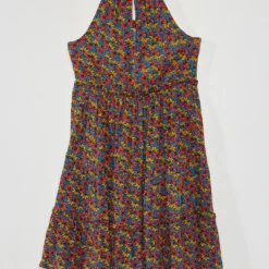 Robe à étages Imprimé Wax