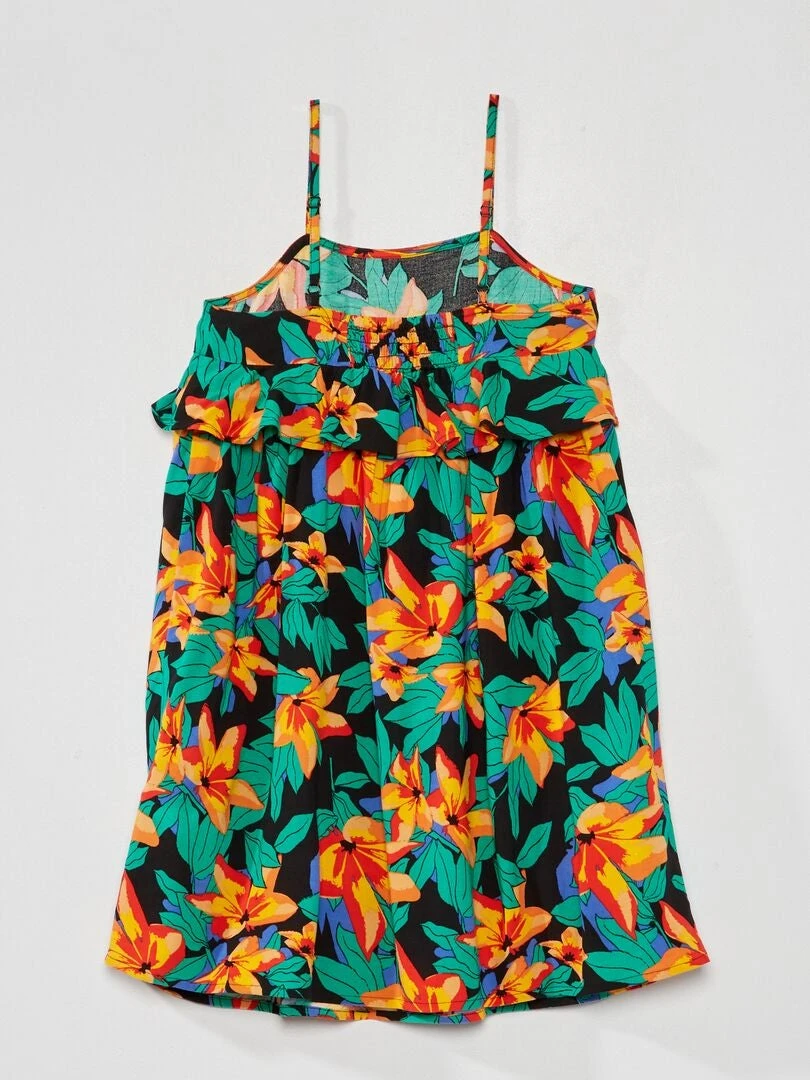 Robe à Fines Bretelles Avec Imprimé Fantaisie – Image 3