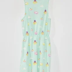 Robe Cintrée Avec Imprimé Fantaisie