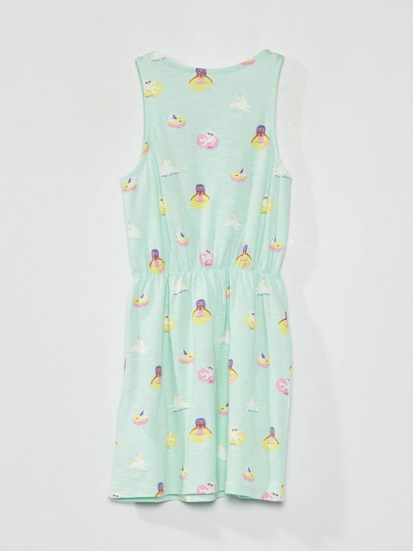 Robe Cintrée Avec Imprimé Fantaisie