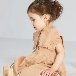 Robe En Gaze De Coton