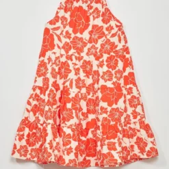 Robe En Maille Légère à Motif