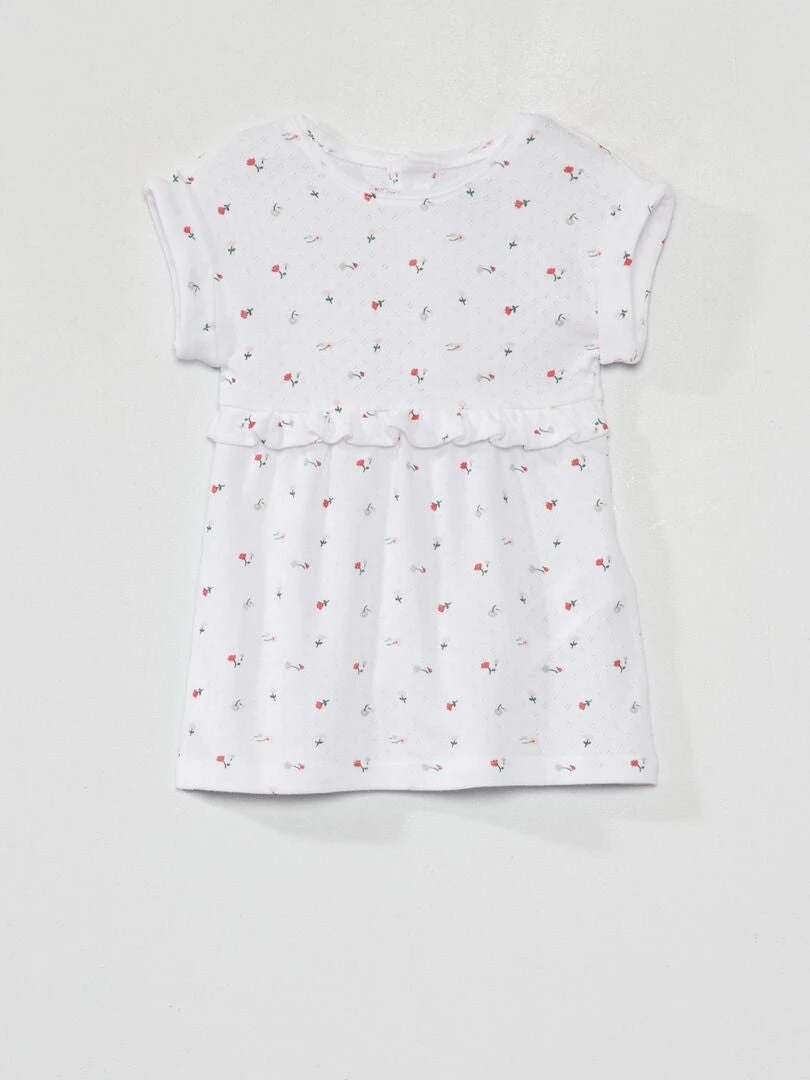 Robe En Maille Pointelle Avec Bloomer – Image 2