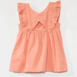 Robe En Voile De Coton + Culotte - 2 Pièces