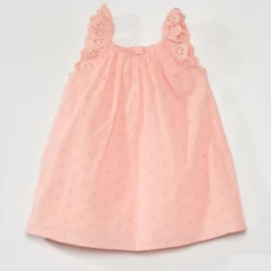 Robe évasée En Broderie Anglaise