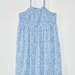 Robe Fleuri à Fines Bretelles