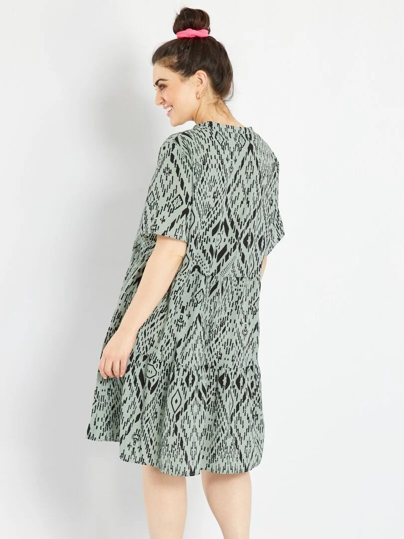 Robe Fluide Courte 'Only Carmakoma' – Image 2