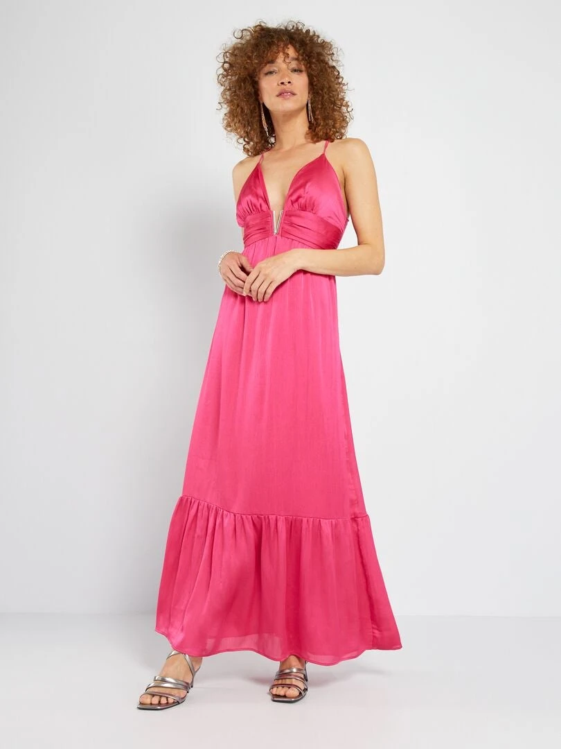 Robe Longue à Fines Bretelles – Image 3