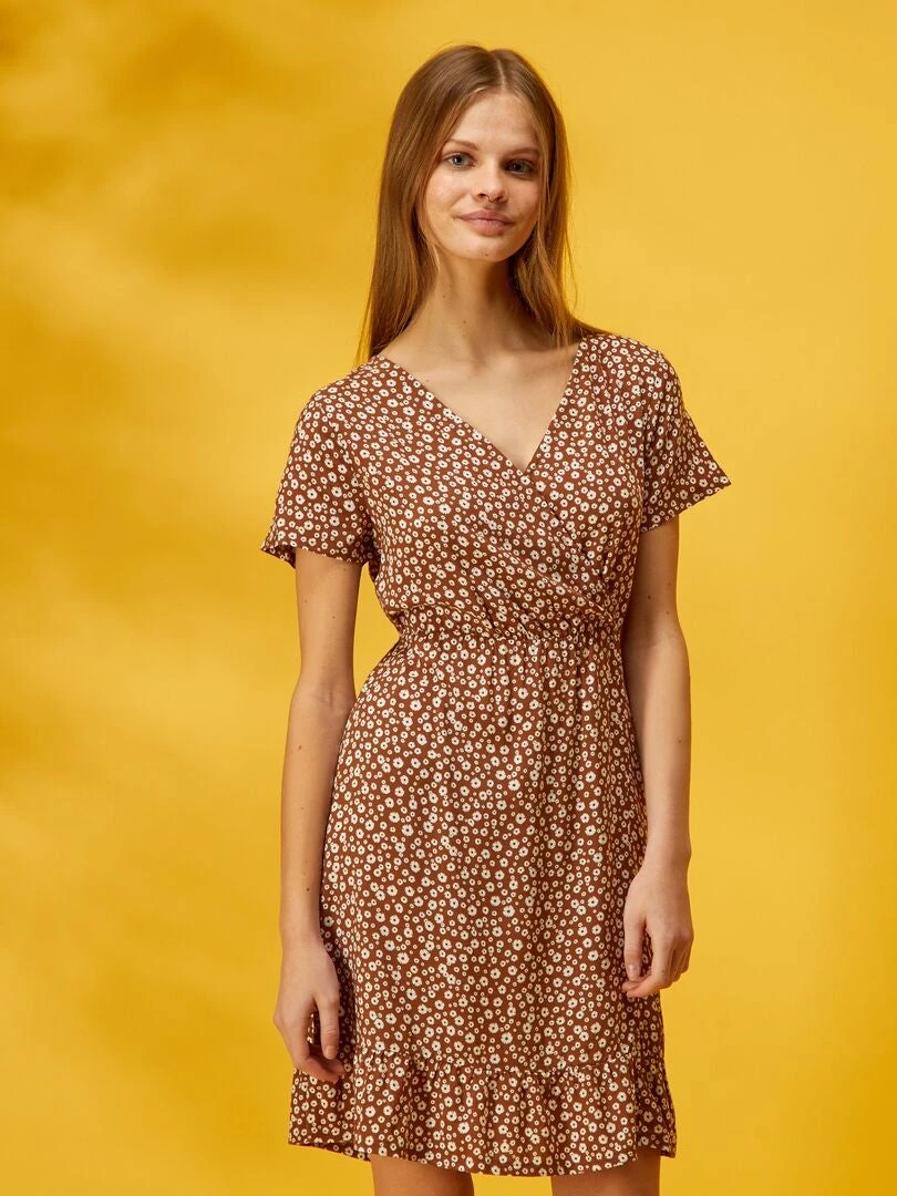 Robe Longue Avec Imprimé Floral – Image 2